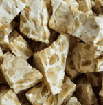 Turrón de miel con almendra repelada - Imagen 3